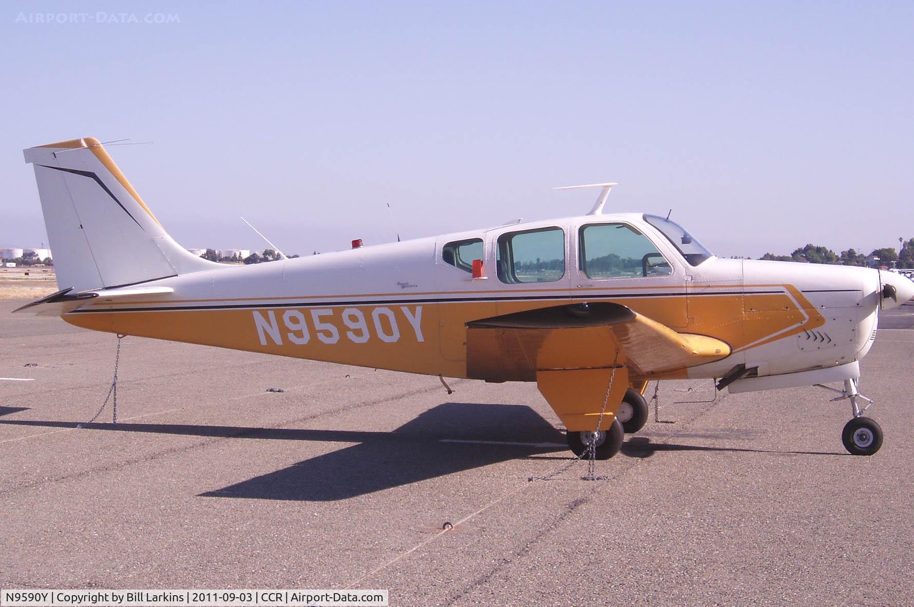 N9590Y, 1962 Beech 35-B33 Debonair C/N CD-577, Visitor