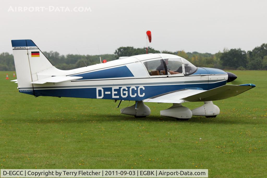 D-EGCC, Robin DR-253B Regent C/N 178, German registered CEA DR.283B Regent at 2011 LAA Rally