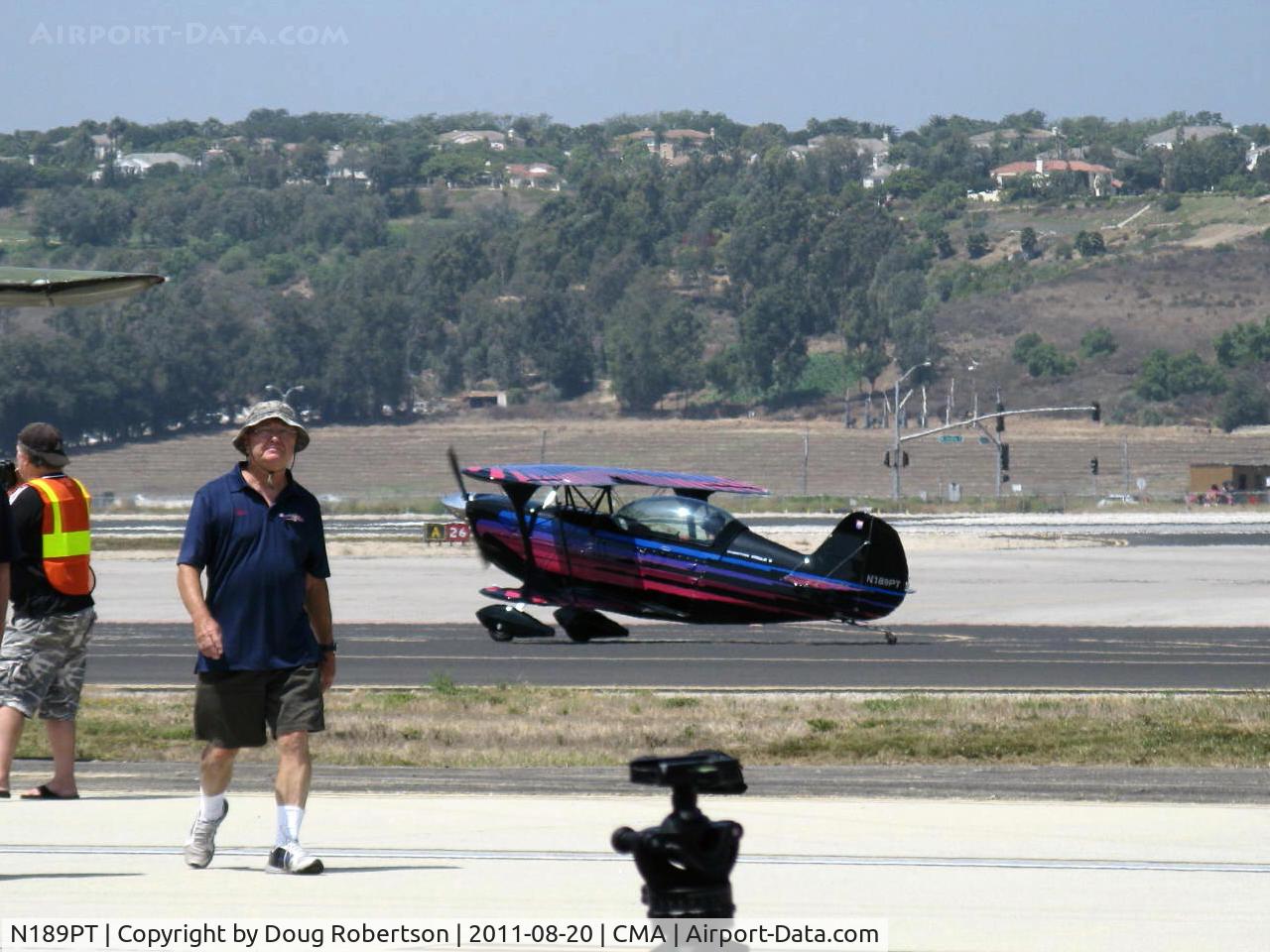 N189PT, 1993 Christen Eagle II C/N CIAGLIA 0001, 1993 Ciaglia/Haines CHRISTEN EAGLE II, Lycoming IO-360 A&C 200 Hp, taxi