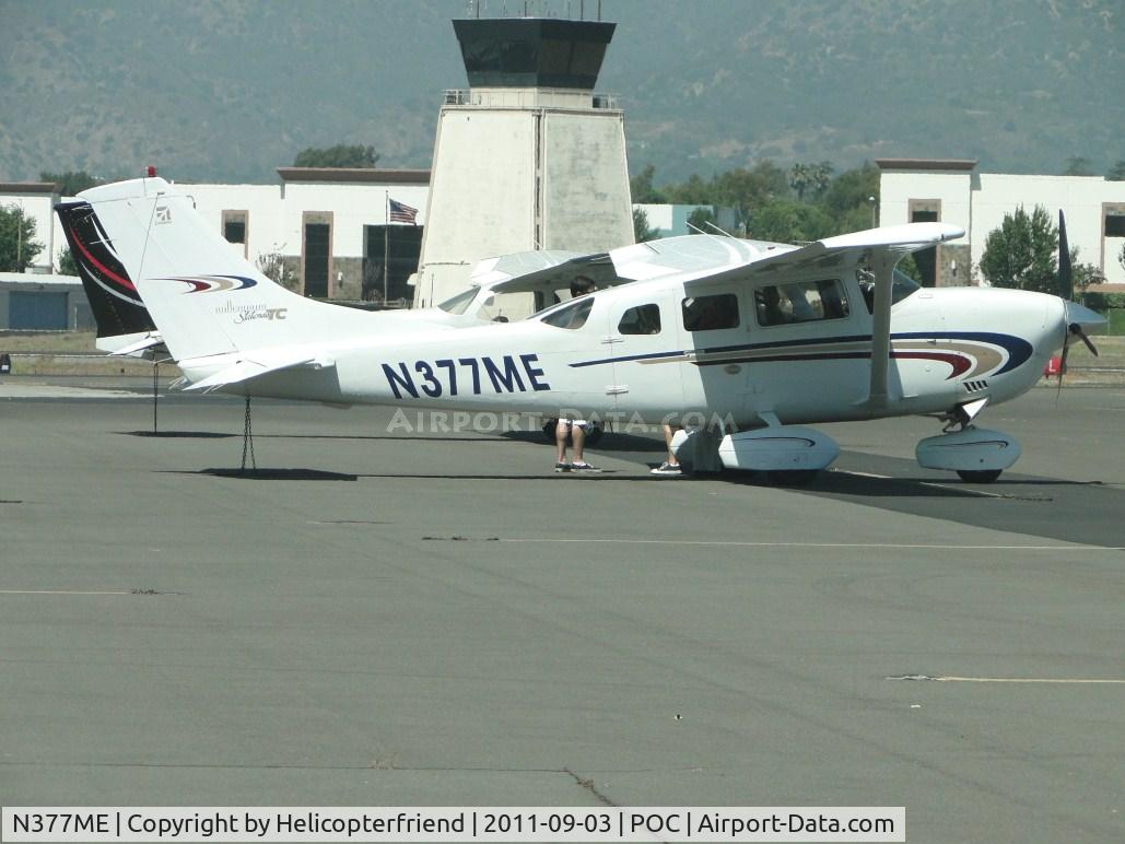 N377ME, 2000 Cessna T206H Turbo Stationair C/N T20608226, Parked in transient parking