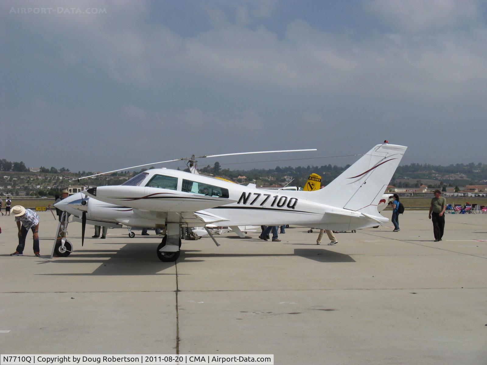 N7710Q, 1970 Cessna 310Q C/N 310Q0210, 1970 Cessna 310Q, two Continental IO-470s 260 Hp each