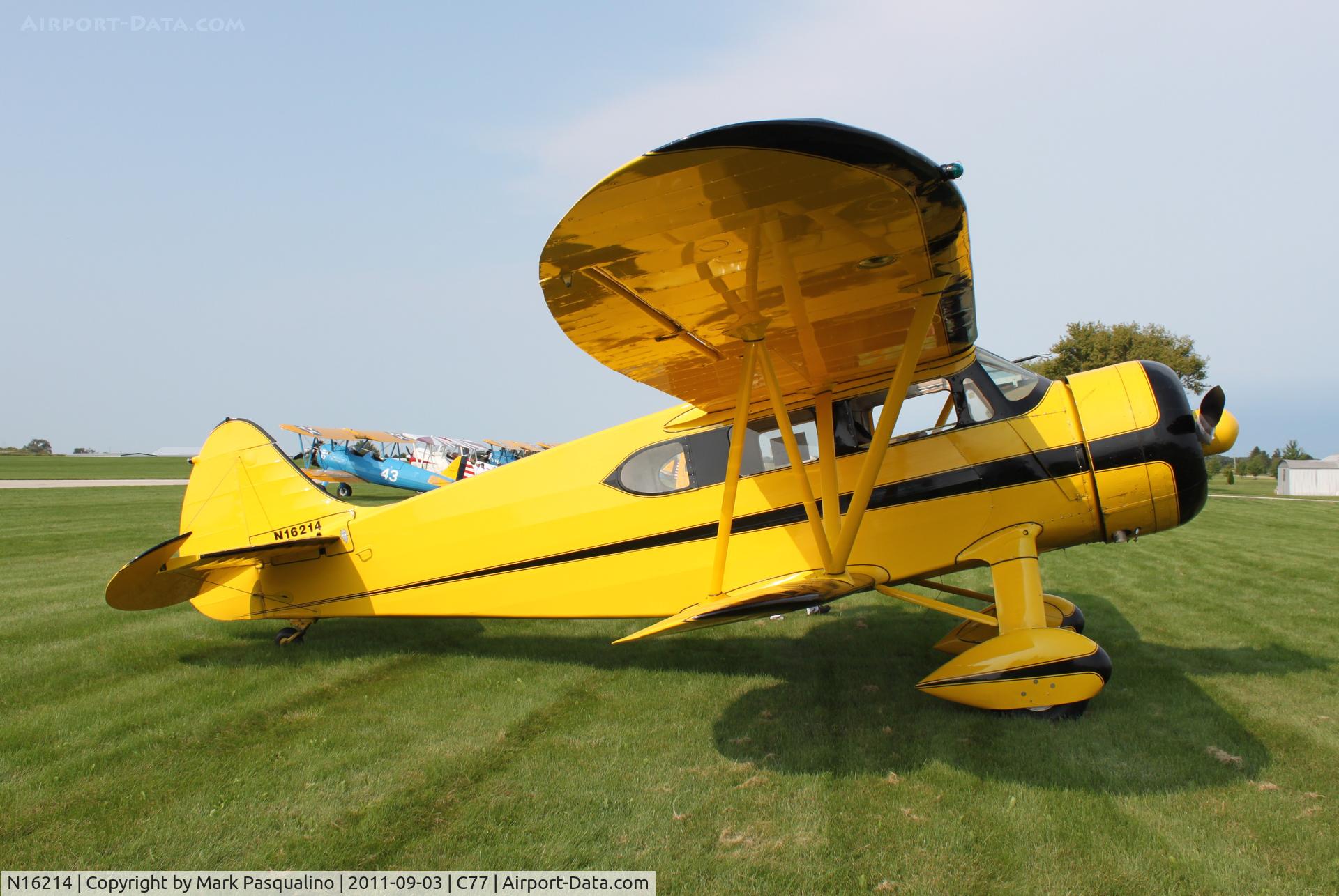 N16214, 1936 Waco EQC-6 C/N 4425, Waco EQC-6