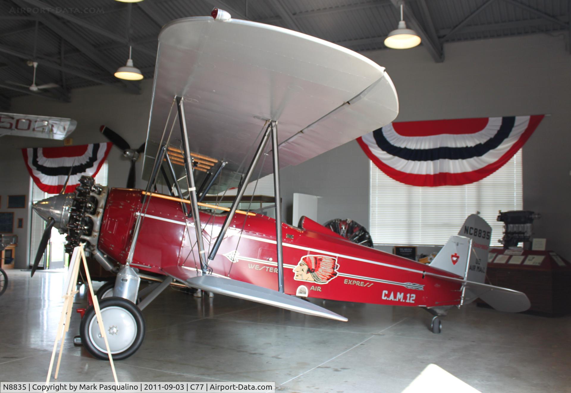 N8835, 1928 Stearman C3-B Sport Commercial C/N 241, Stearman C3-B