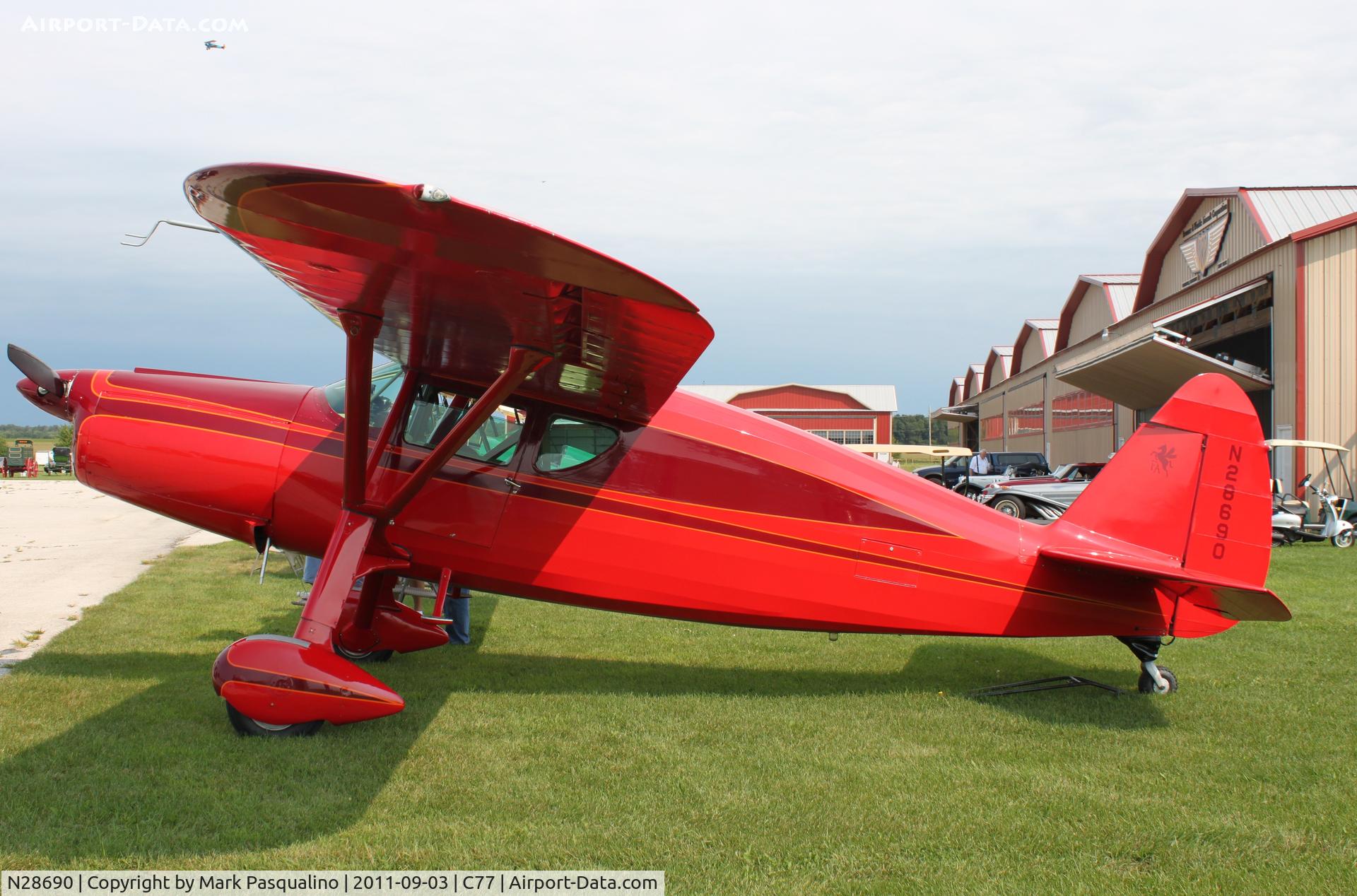 N28690, 1941 Fairchild 24W-41A C/N W41A-111, Fairchild  24W-41A
