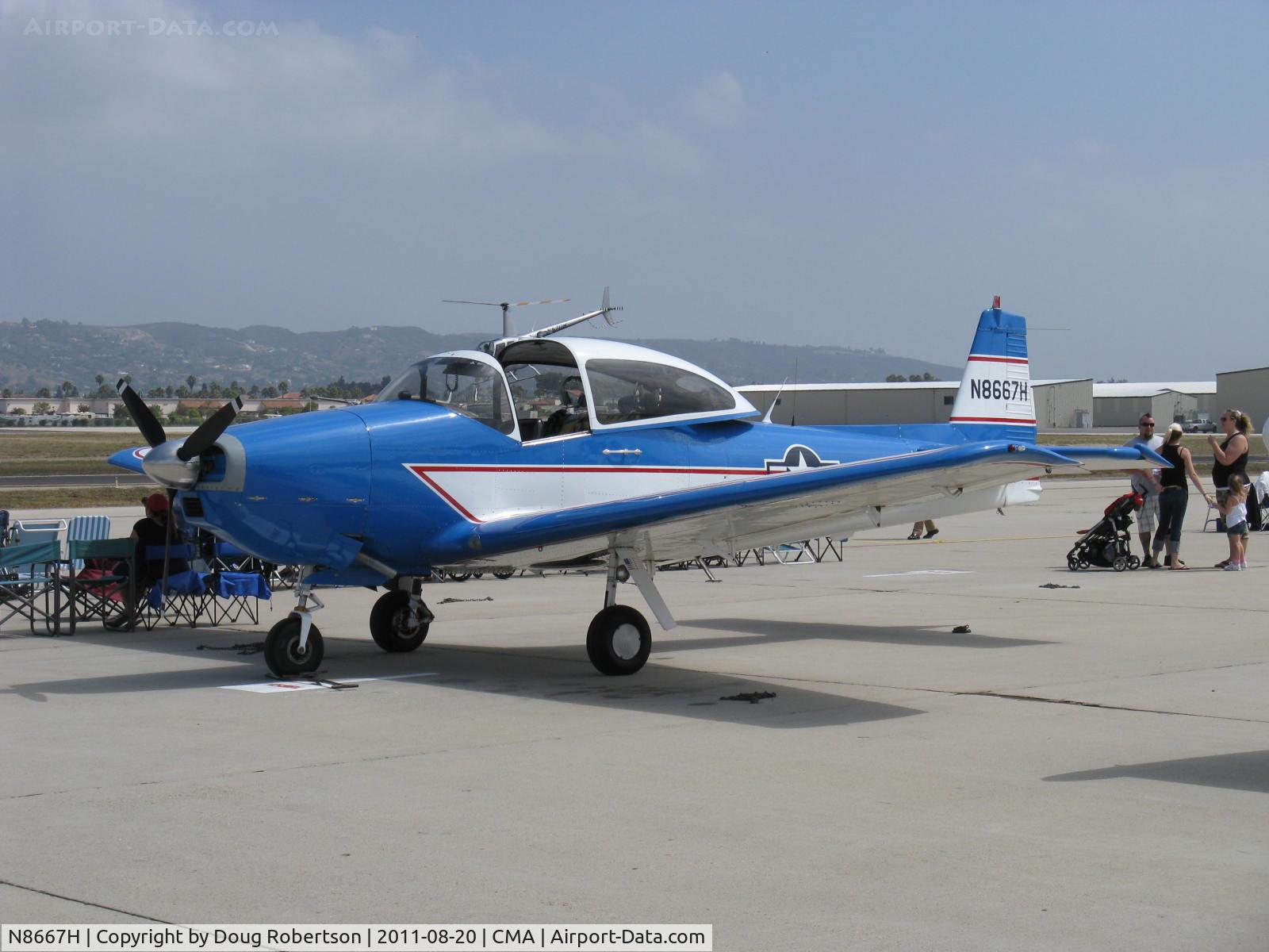 N8667H, 1947 North American Navion C/N NAV-4-667, 1947 North American NAVION, Continental IO-520 285 Hp upgrade
