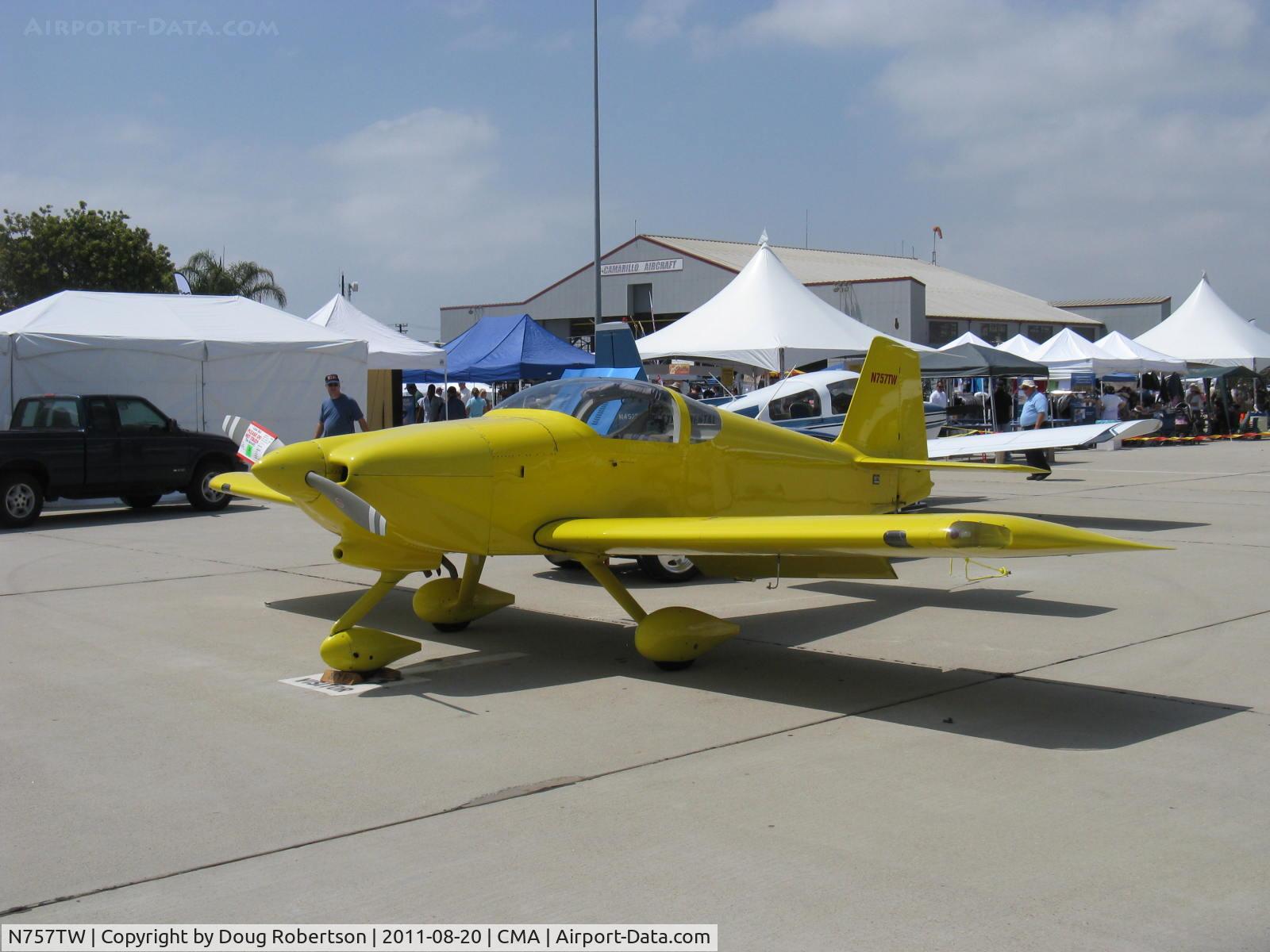 N757TW, 2002 Vans RV-6A C/N 23911, 2002 Kummer VAN's RV-6A, Lycoming O-360 188 Hp