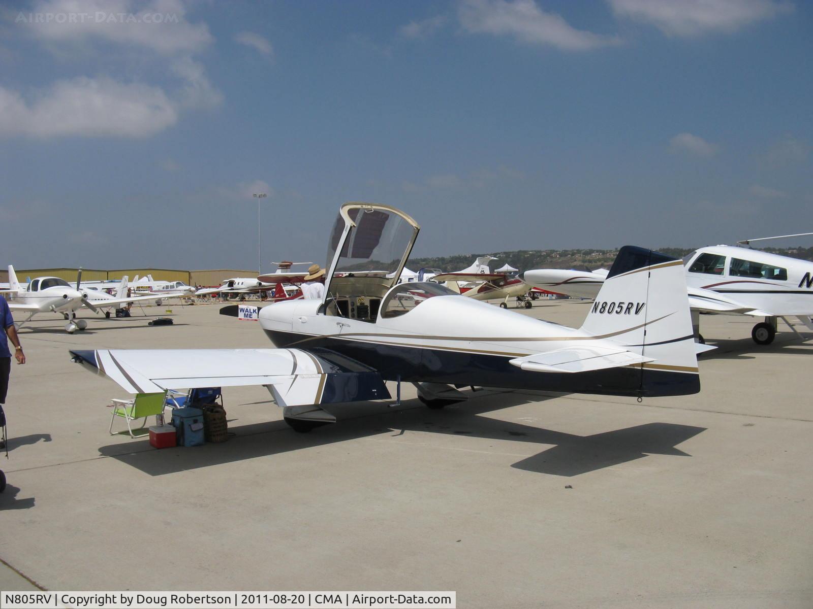 N805RV, 2007 Vans RV-6A C/N 25686, 2007 Dierenfield VAN's RV-6A, Lycoming IO-390X 210 Hp
