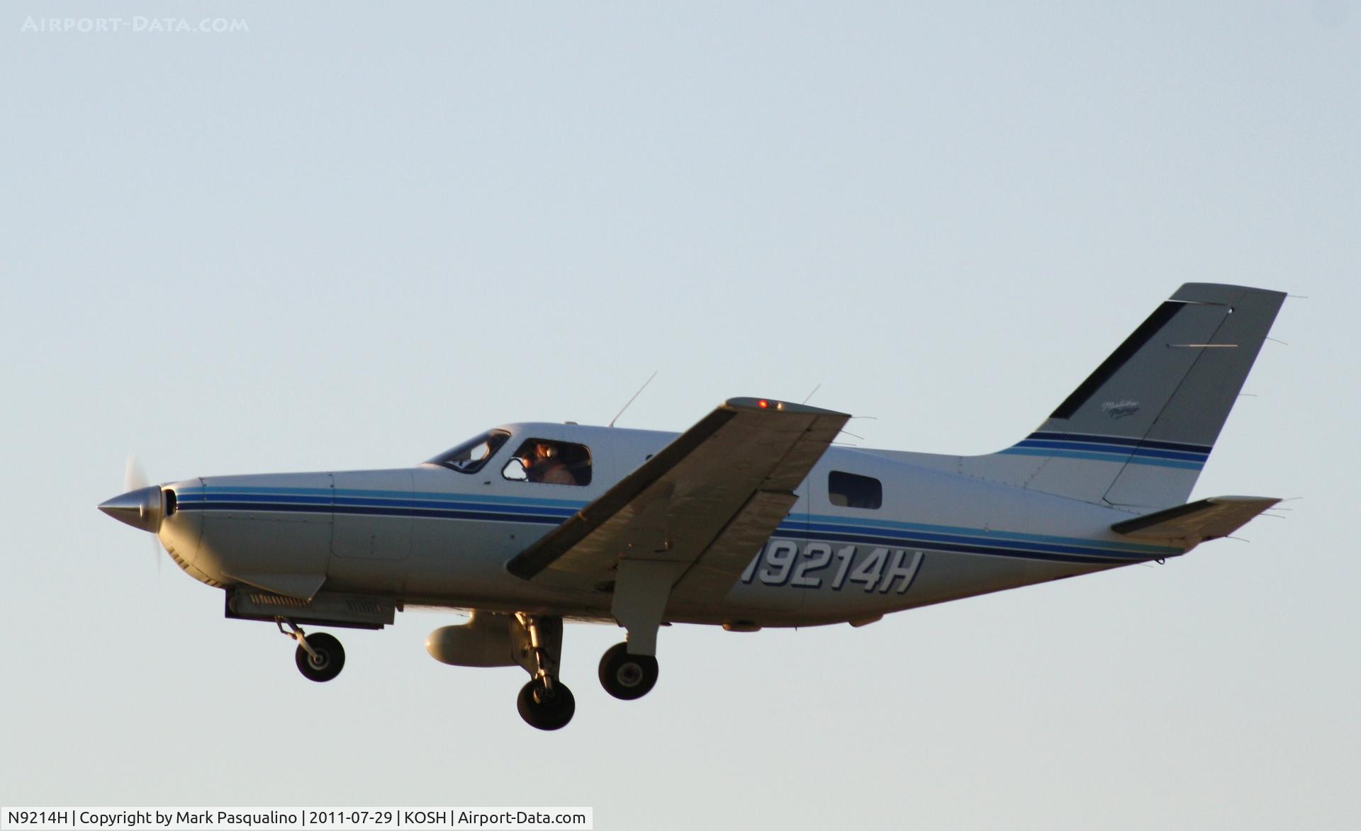 N9214H, 1990 Piper PA-46-350P Malibu Mirage C/N 4622114, Piper PA 46-350P