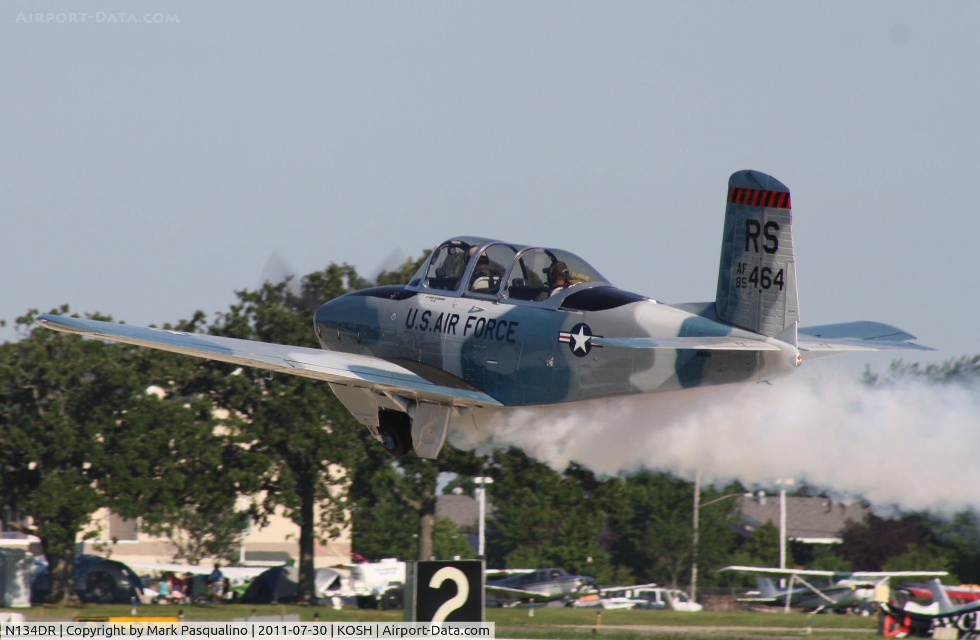 N134DR, 1956 Beech D-45 (T-34B) Mentor C/N BG-169, Beech T-34B