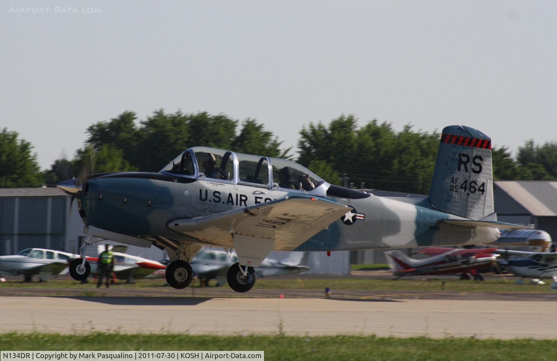 N134DR, 1956 Beech D-45 (T-34B) Mentor C/N BG-169, Beech T-34B
