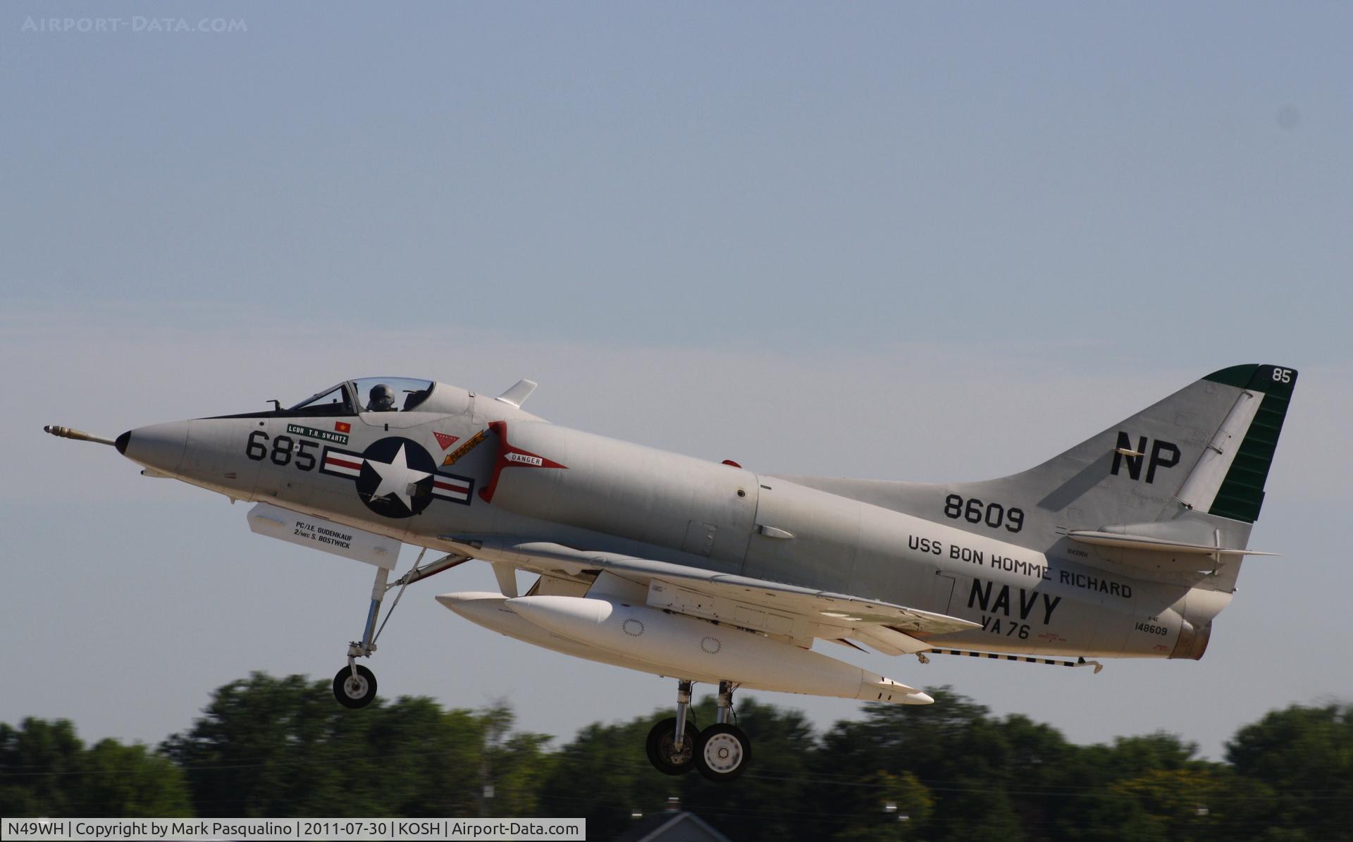 N49WH, 1959 Douglas A-4B Skyhawk C/N 11366, Douglas A4-B