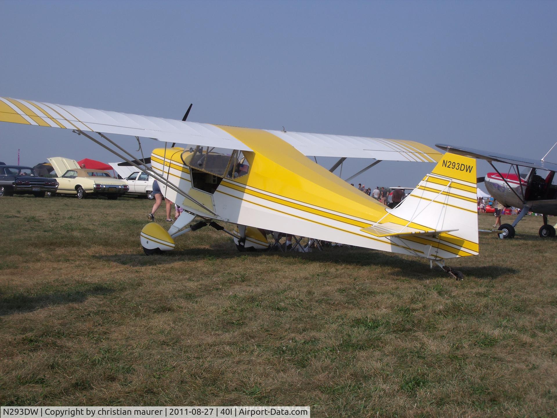 N293DW, 2001 Fisher Dakota Hawk C/N DH15, -
