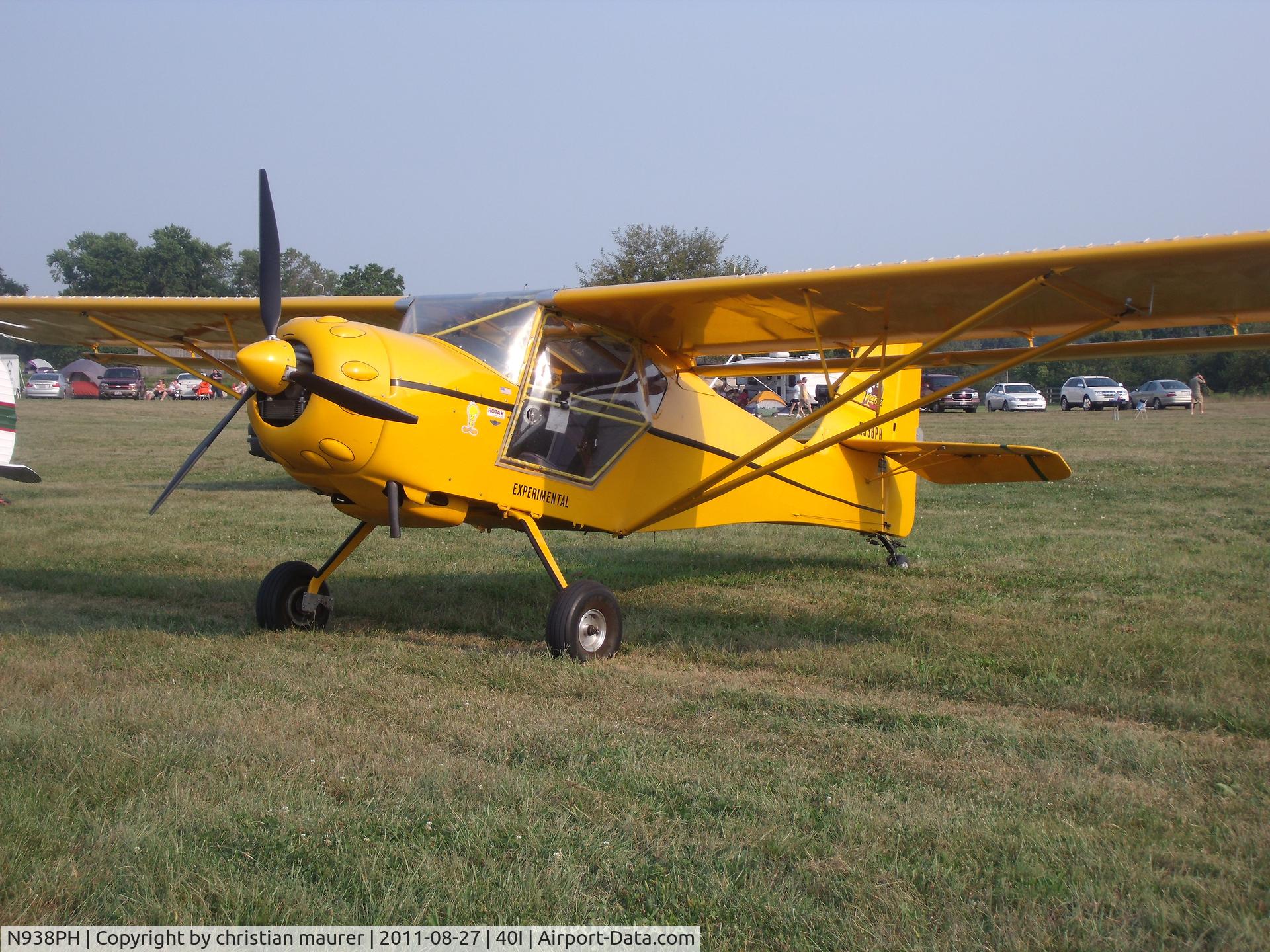 N938PH, 2001 Skystar Kitfox Classic 4 C/N C9808-0226, -