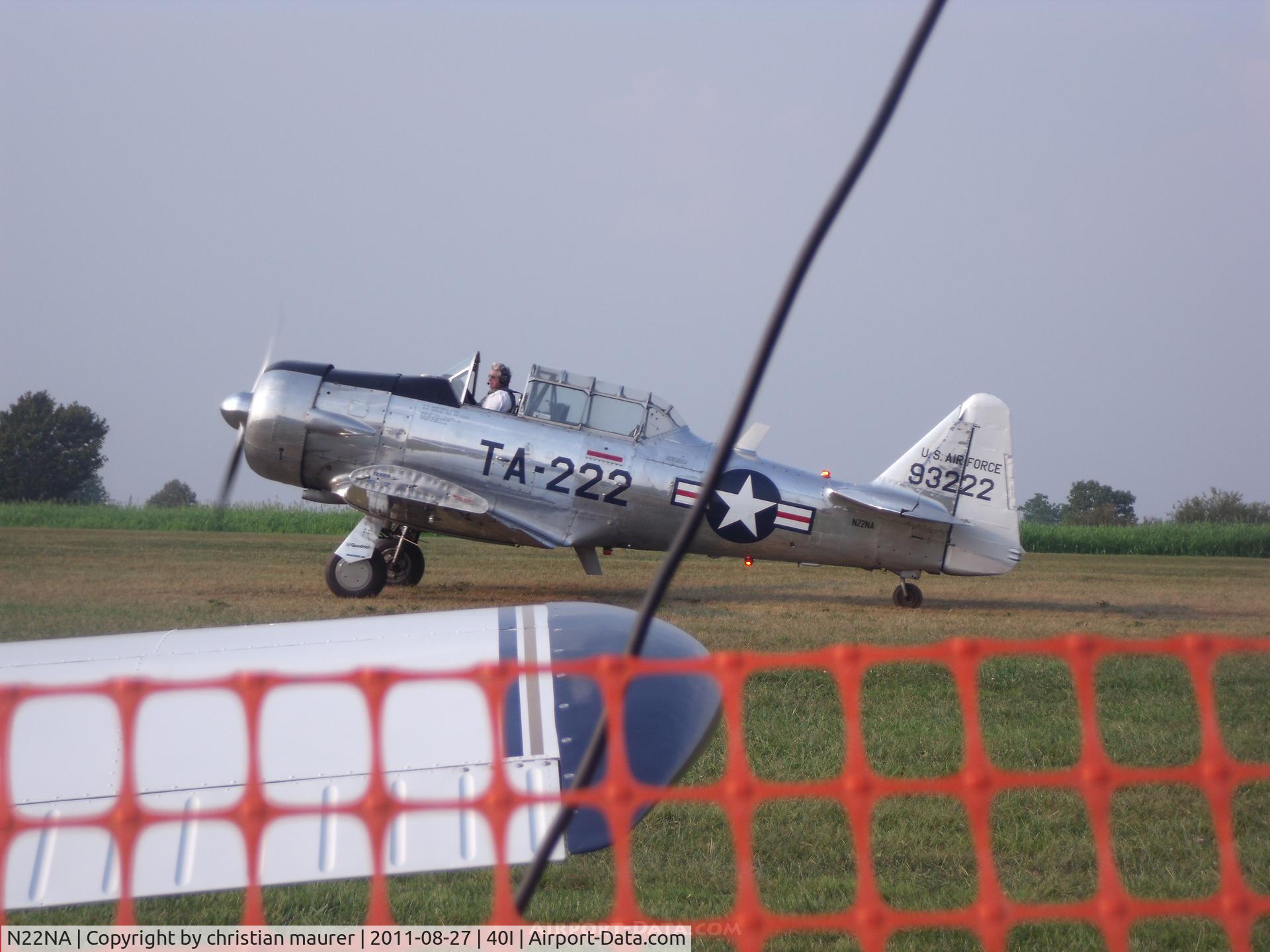 N22NA, 1946 North American T-6G Texan C/N 168-326, t-6