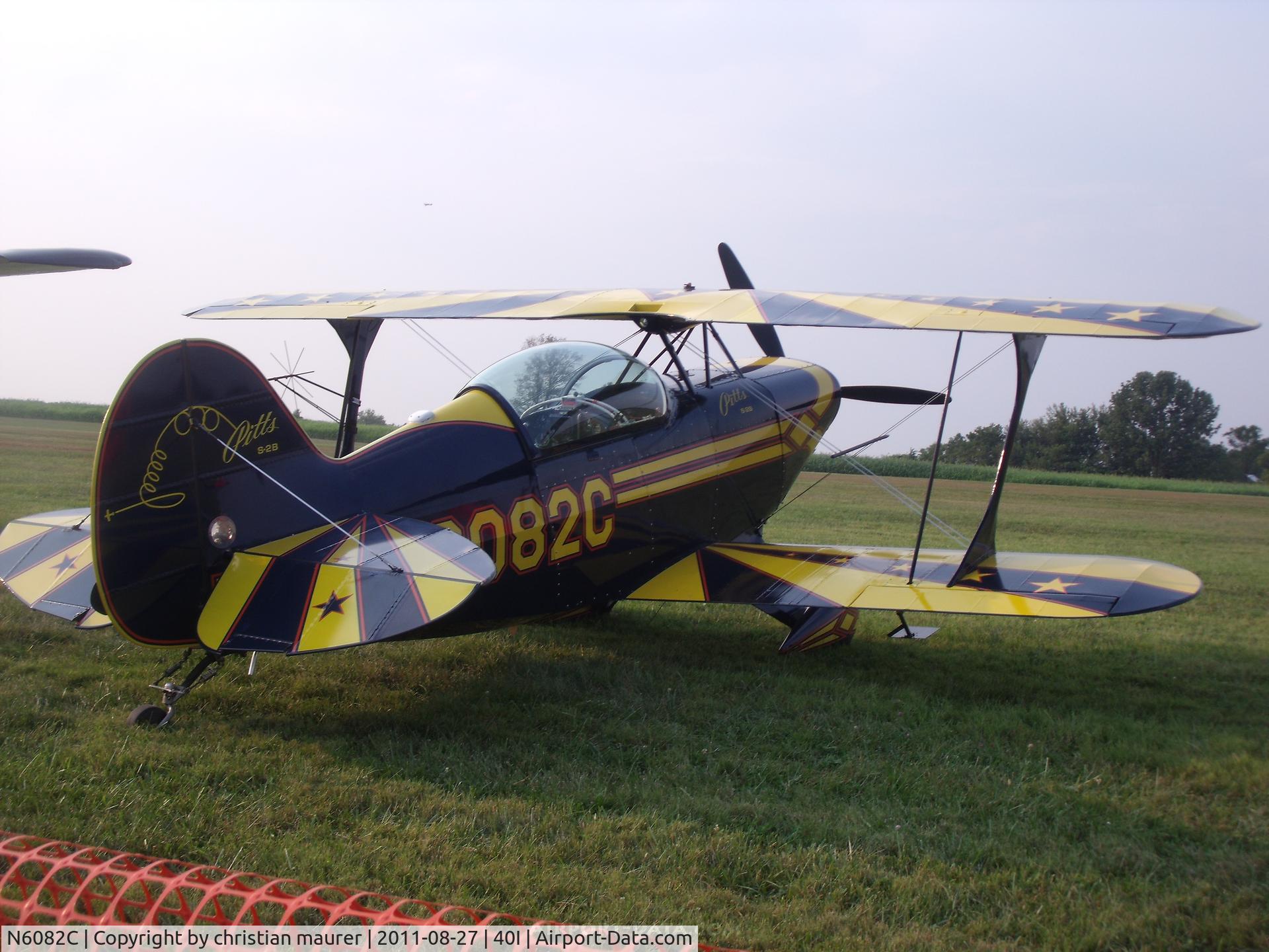 N6082C, 1988 Christen Pitts S-2B Special C/N 5153, pitts