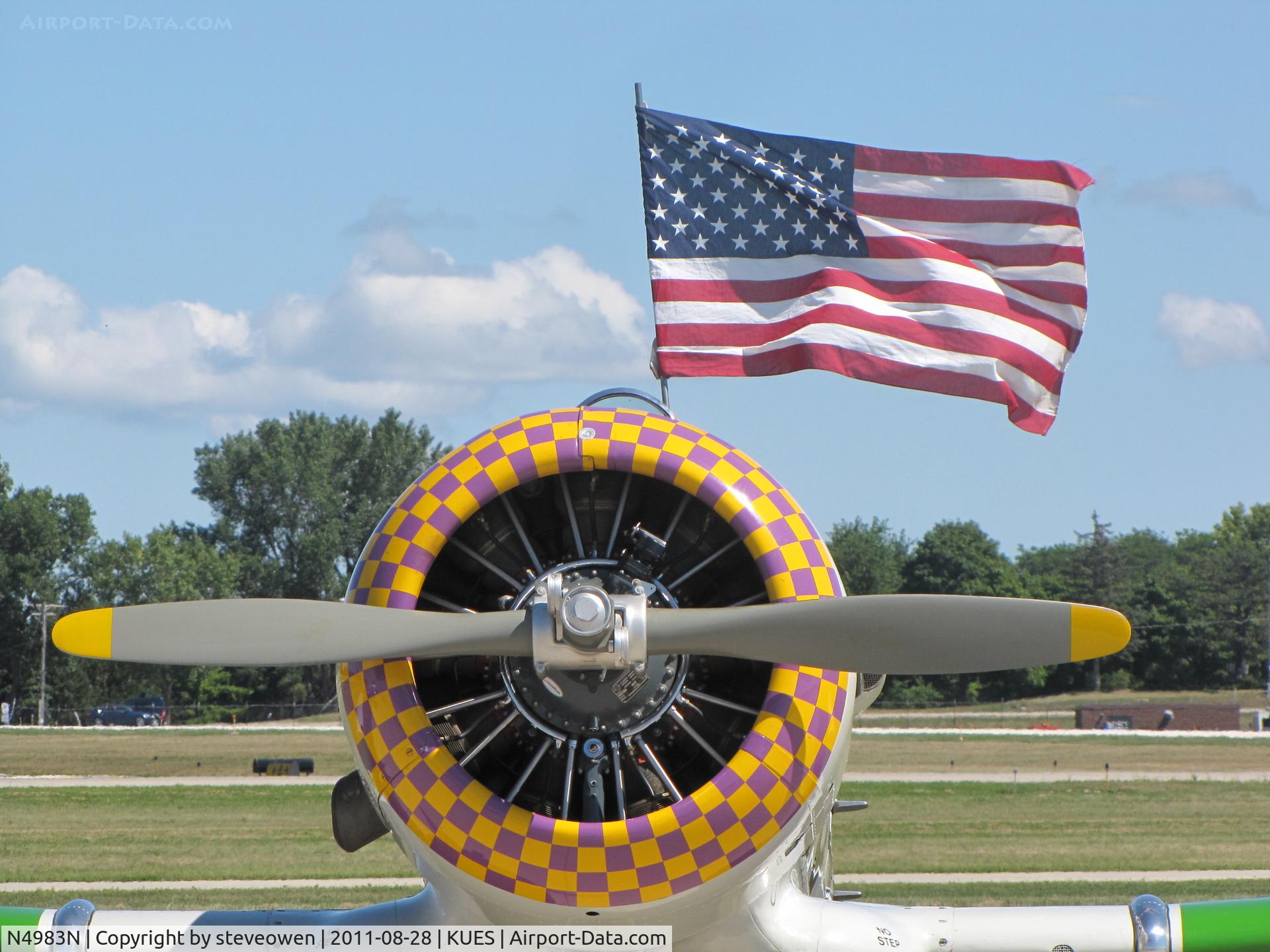 N4983N, 1957 North American AT-6D Texan C/N 121-42175 (44-81453), Wings Over Waukesha Airshow 2011