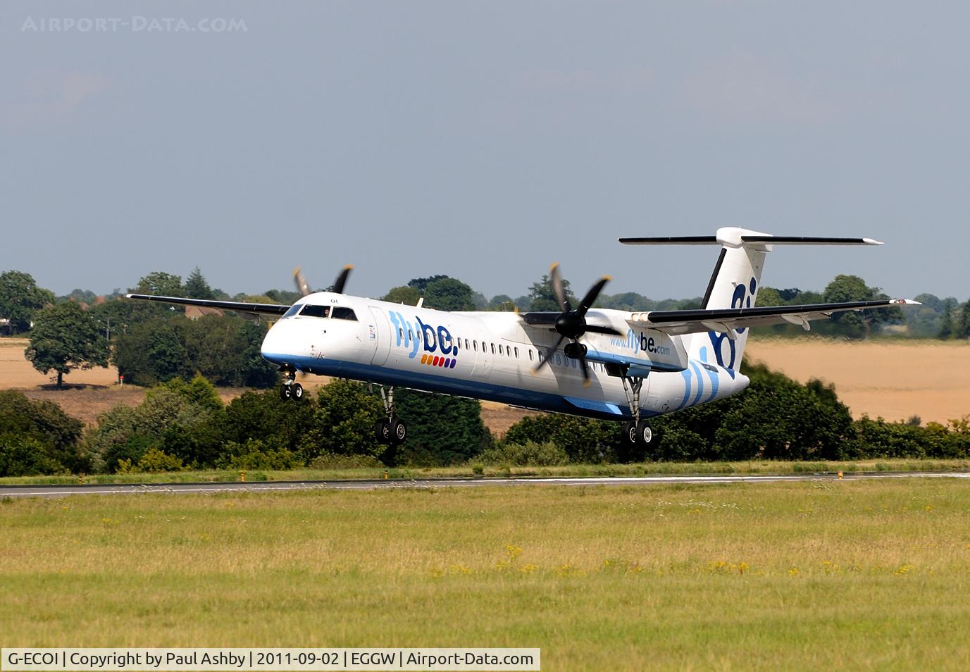 G-ECOI, 2008 De Havilland Canada DHC-8-402Q Dash 8 C/N 4224, De Havilland Canada Dash-8