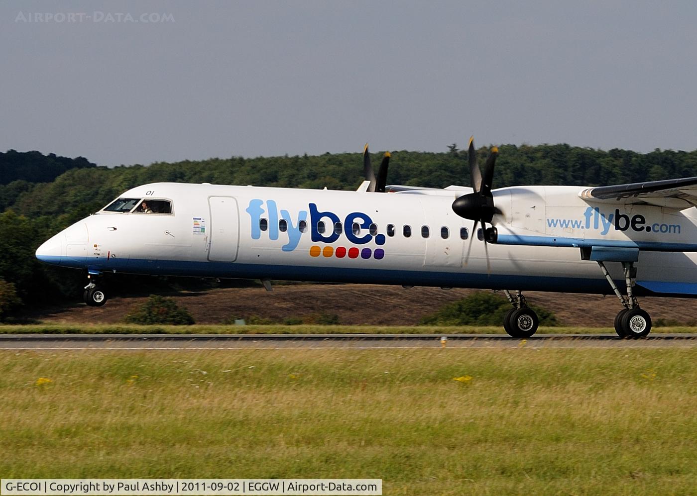 G-ECOI, 2008 De Havilland Canada DHC-8-402Q Dash 8 C/N 4224, De Havilland Canada Dash-8