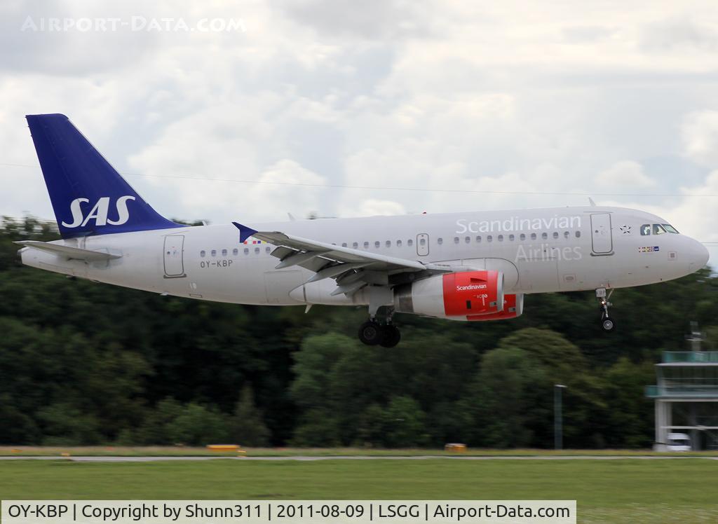 OY-KBP, 2006 Airbus A319-132 C/N 2888, Landing rwy 23