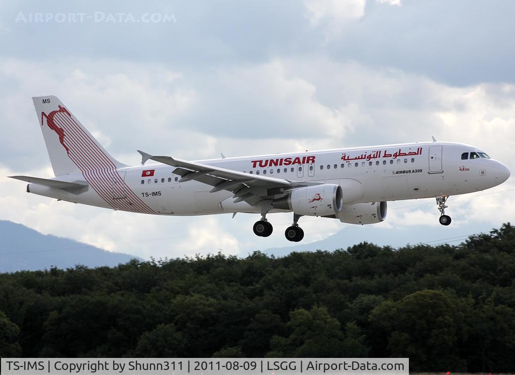 TS-IMS, 2011 Airbus A320-214 C/N 4689, Landing rwy 23