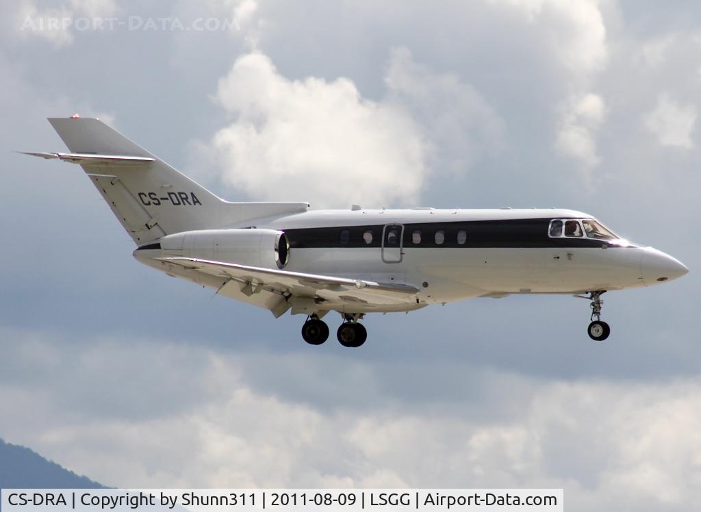 CS-DRA, 2004 Raytheon Hawker 800XP C/N 258686, Landing rwy 23