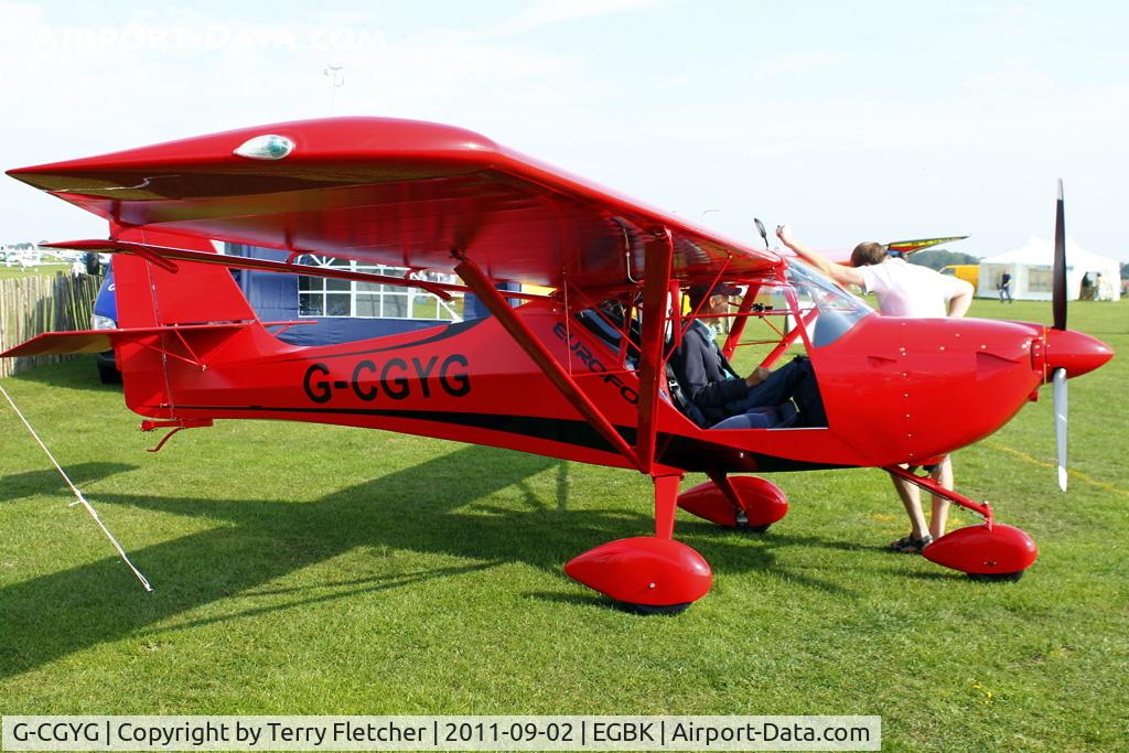 G-CGYG, 2011 Aeropro Eurofox 912(S) C/N LAA 376-15081, At 2011 LAA Rally at Sywell