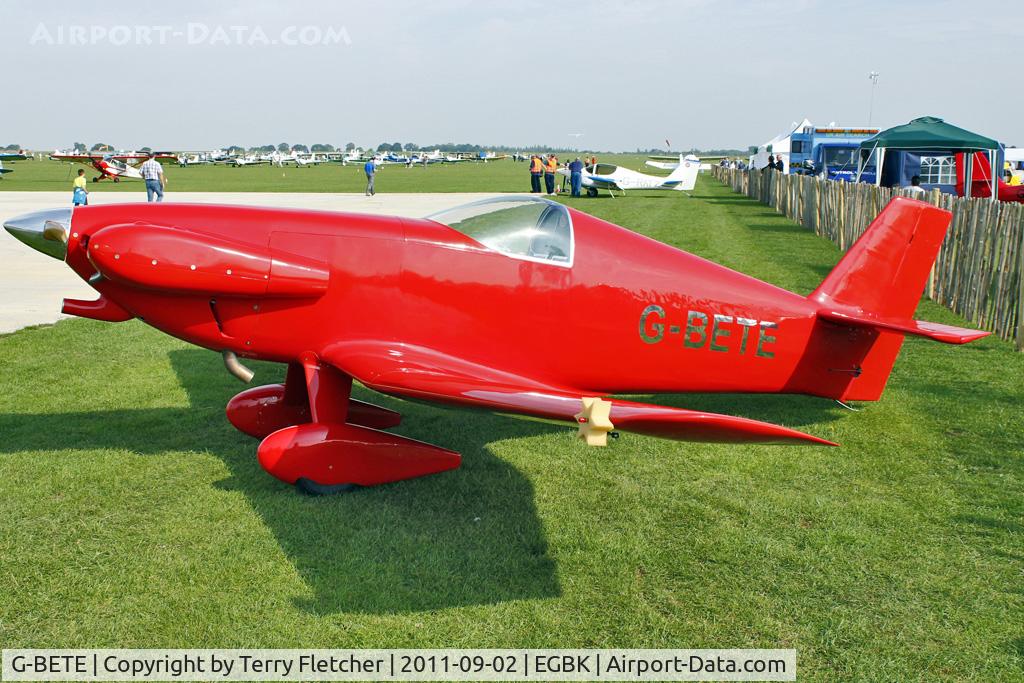 G-BETE, 1976 Rollason Beta B2 C/N PFA 002-10169, at 2011 LAA Rally