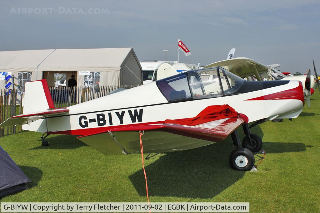 G-BIYW, 1963 Wassmer (Jodel) D-112 Club C/N 1209, At 2011 LAA Rally