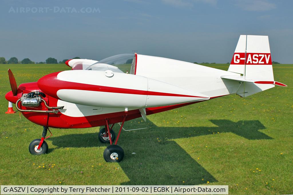 G-ASZV, 1964 Tipsy T-66 Nipper 2 C/N T66/5/45, At 2011 LAA Rally