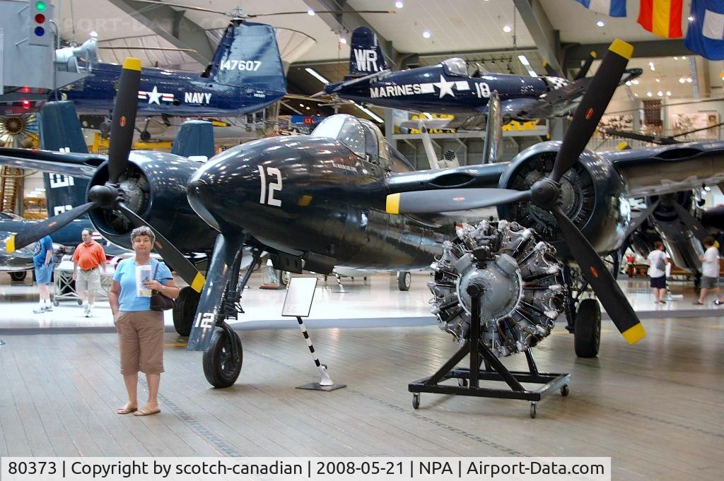 80373, Grumman F7F-3 Tigercat C/N C.115, Grumman F7F-3 Tigercat at National Naval Aviation Museum, Pensacola, FL