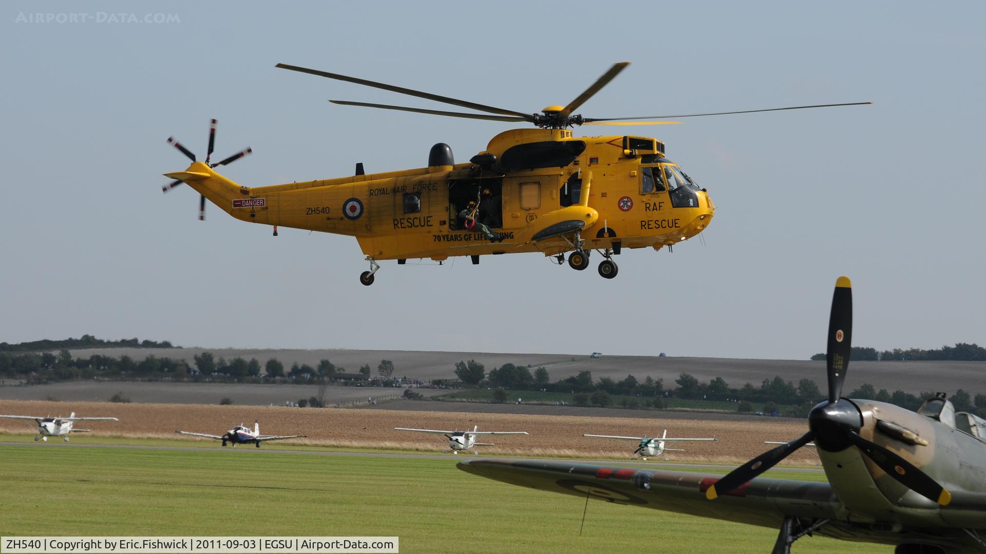 ZH540, Westland Sea King HAR.3A C/N WA1006, ZH540 at The Duxford Air Show, September 2011