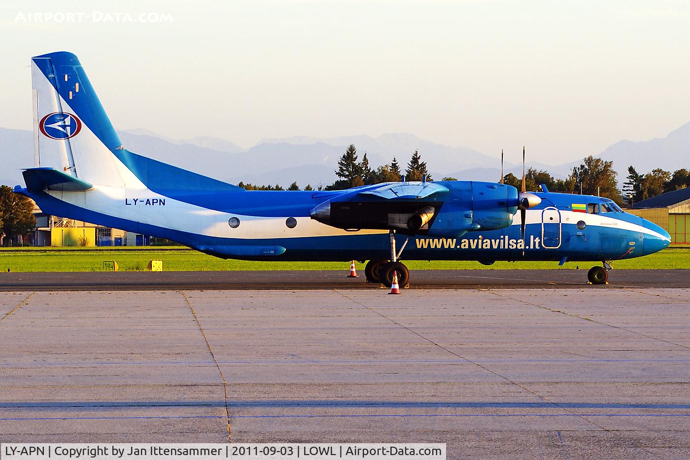LY-APN, 1982 Antonov An-26B C/N 12010, LY-APN @ LOWL