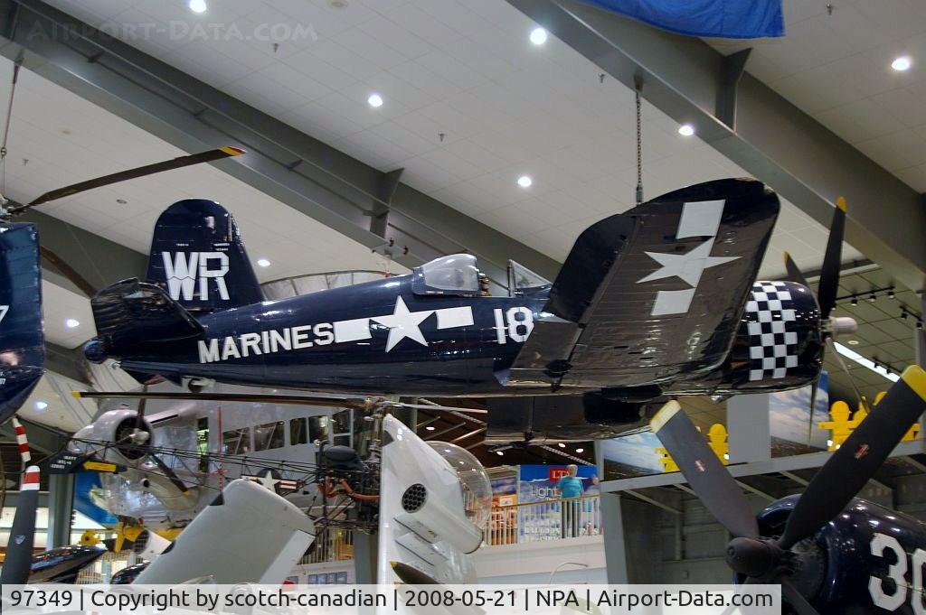 97349, Vought F4U-4 Corsair C/N 9503, Chance Vought F4U-4 at the National Naval Aviation Museum, Pensacola, FL