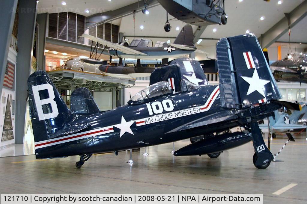 121710, Grumman F8F-2P Bearcat C/N D.1085, Grumman F8F-2P Bearcat at the National Naval Aviation Museum, Pensacola, FL