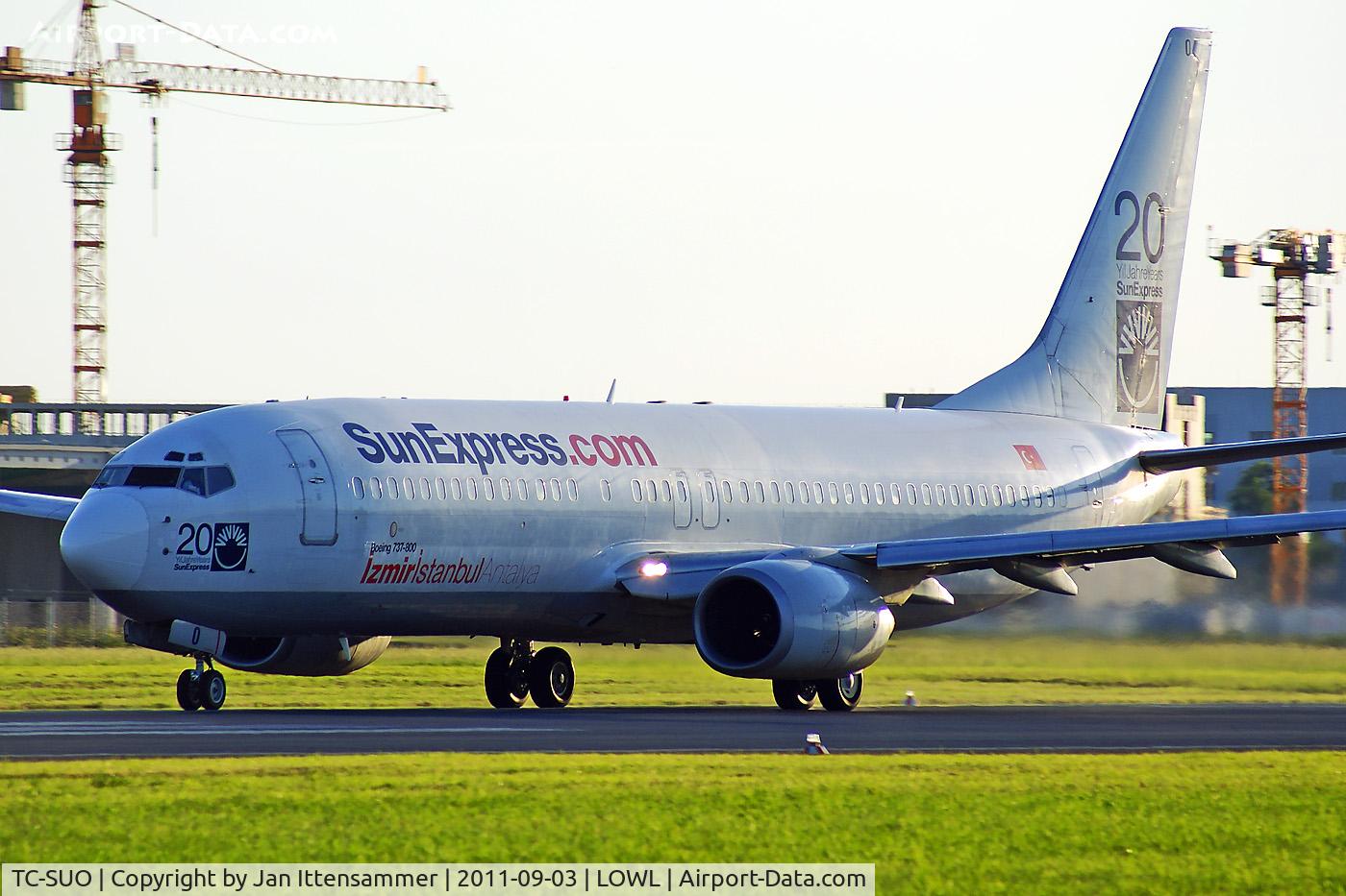 TC-SUO, 2001 Boeing 737-86Q C/N 30272, TC-SUO @ LOWL