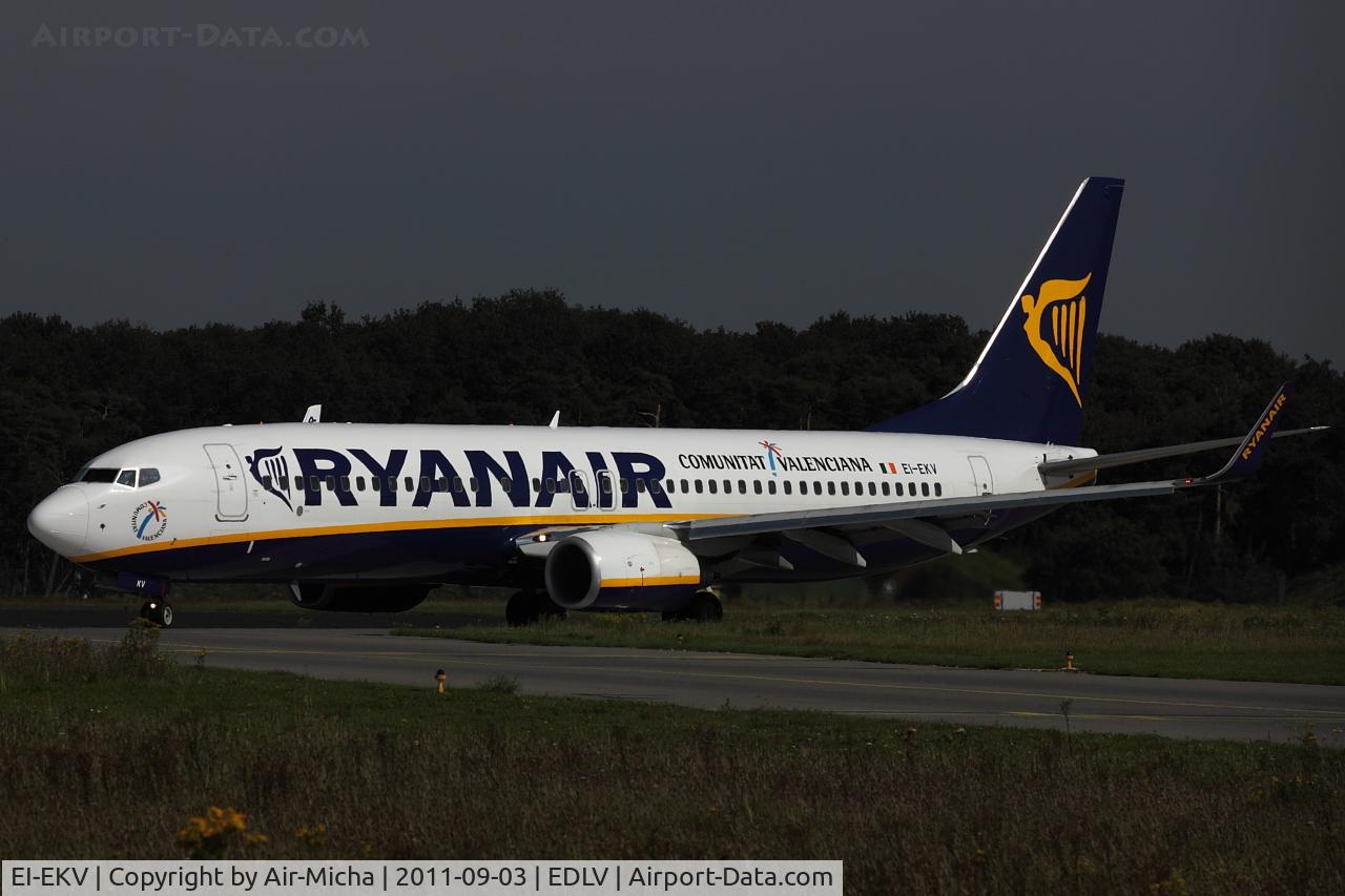 EI-EKV, 2010 Boeing 737-8AS C/N 38507, Ryanair, Boeing 737-8AS (WL), CN: 38507/3211