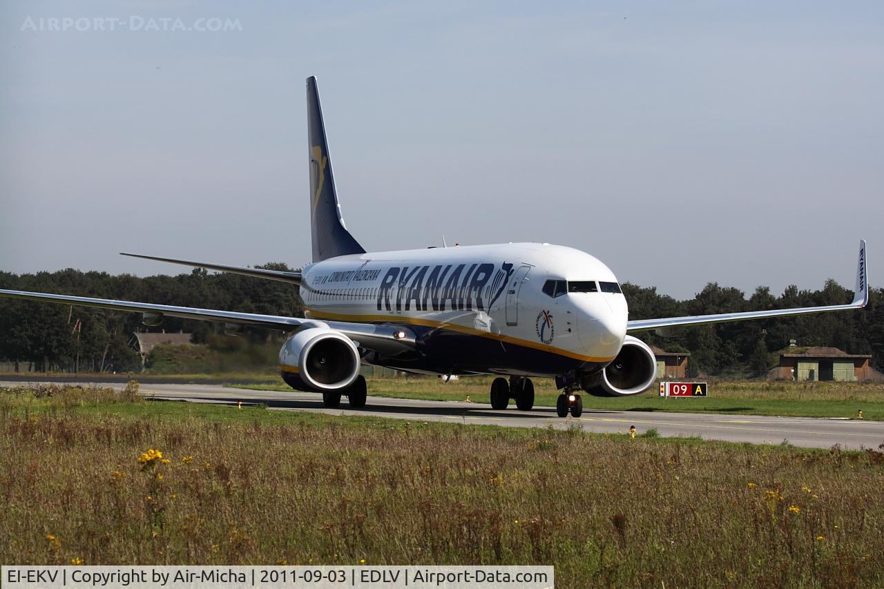 EI-EKV, 2010 Boeing 737-8AS C/N 38507, Ryanair, Boeing 737-8AS (WL), CN: 38507/3211