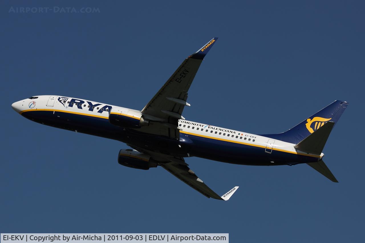 EI-EKV, 2010 Boeing 737-8AS C/N 38507, Ryanair, Boeing 737-8AS (WL), CN: 38507/3211