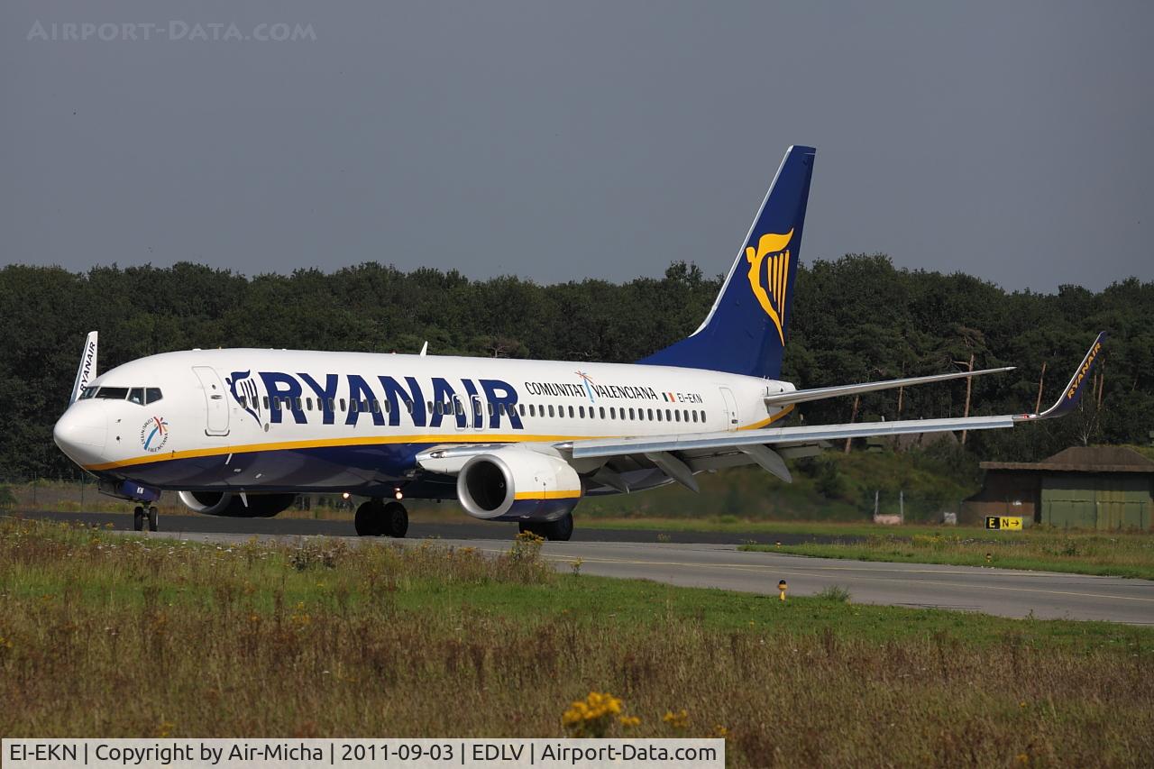 EI-EKN, 2010 Boeing 737-8AS C/N 35026, Ryanair, Boeing 737-8AS (WL), CN: 35026/3187
