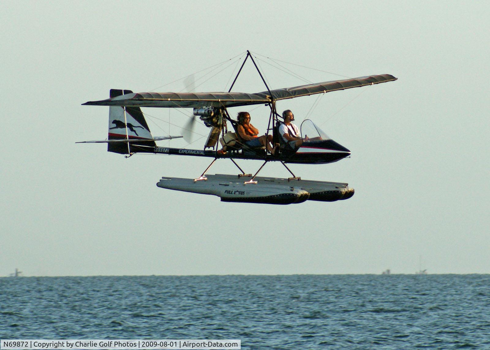 N69872, 1997 Maxair Drifter MU-582 C/N 480, Siesta Key, Florida, August 1, 2009