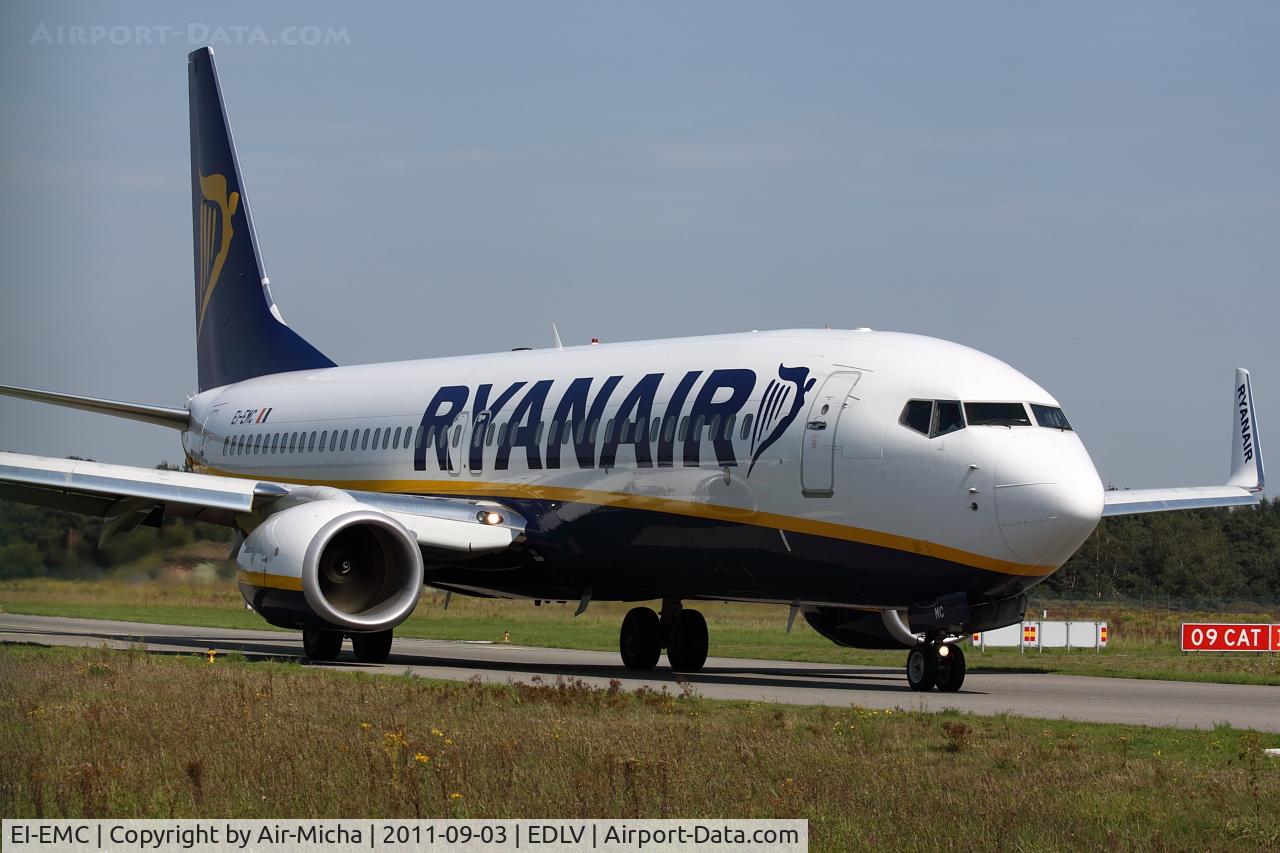 EI-EMC, 2010 Boeing 737-8AS C/N 38510, Ryanair, Boeing 737-8AS (WL), CN: 38510/3246