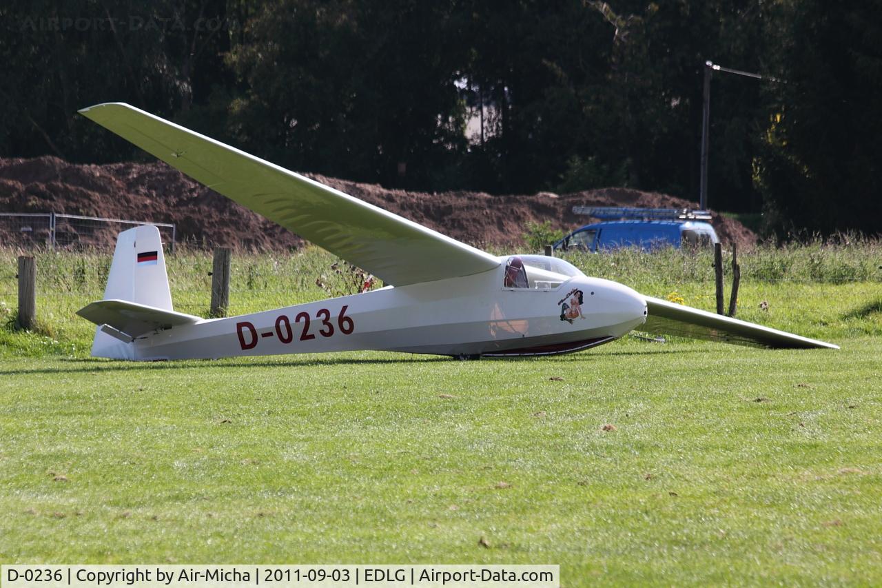 D-0236, Schleicher Ka-8B C/N Not found D-0236, LSV Goch, Schleicher Ka-8B