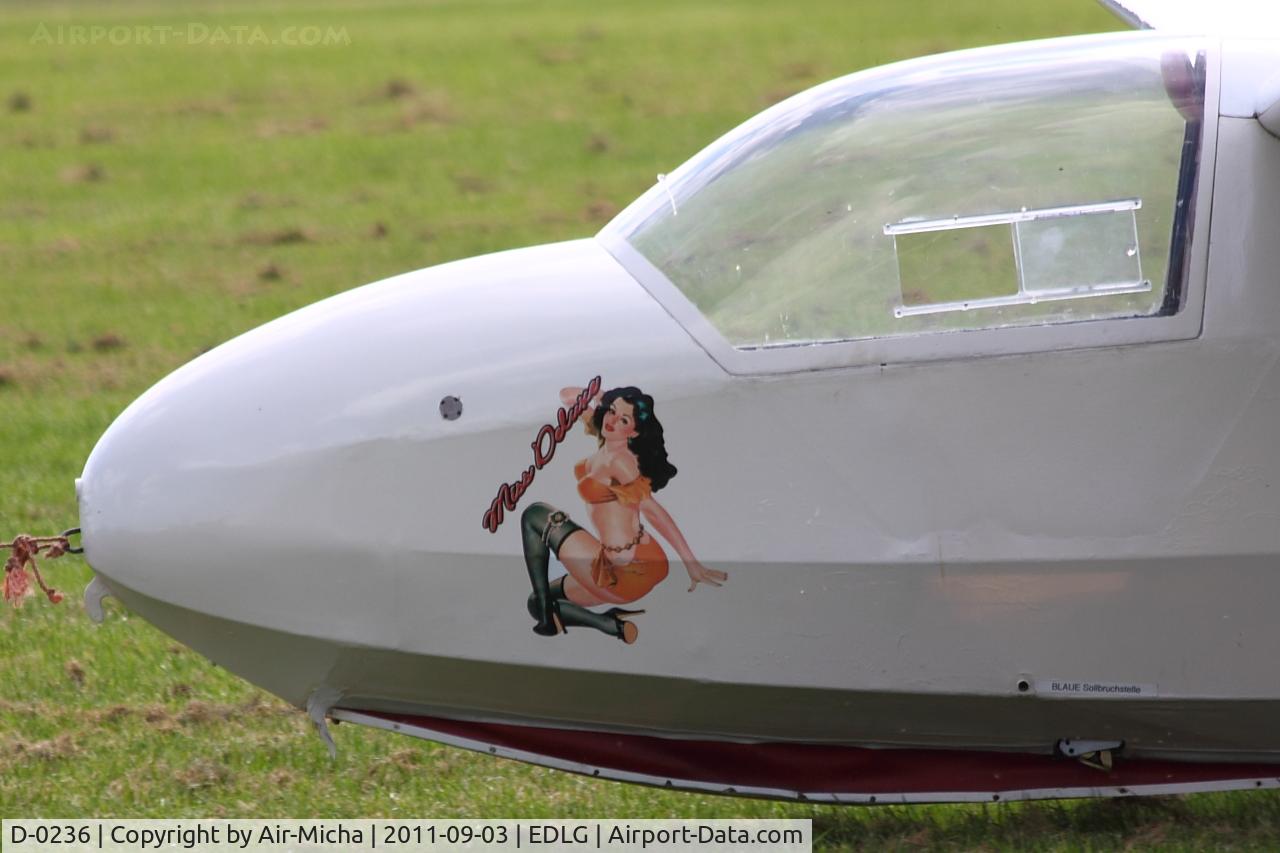 D-0236, Schleicher Ka-8B C/N Not found D-0236, Nice Picture on the Sailplane, D-0236