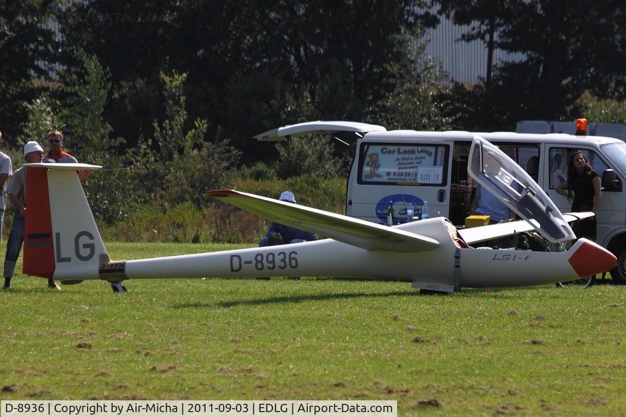 D-8936, Rolladen-Schneider LS-1F C/N Not found D-8936, LSV Goch, Schneider LS-1F