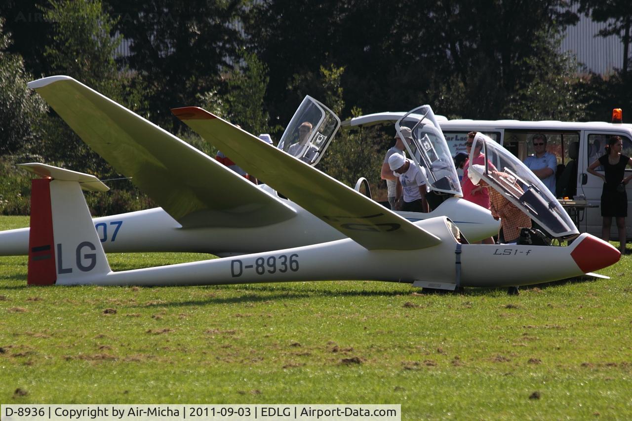 D-8936, Rolladen-Schneider LS-1F C/N Not found D-8936, LSV Goch, Schneider LS-1F