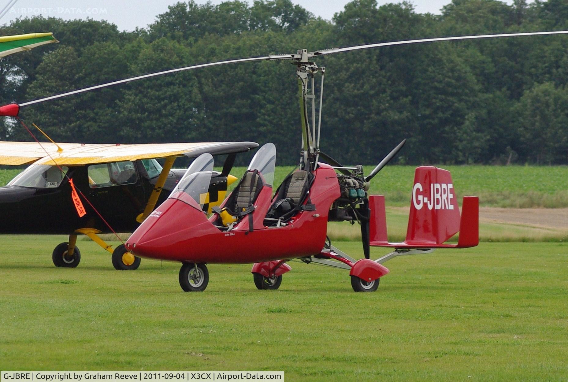 G-JBRE, 2007 Rotorsport UK MT-03 C/N RSUK/MT-03/016, Parked at Northrepps.