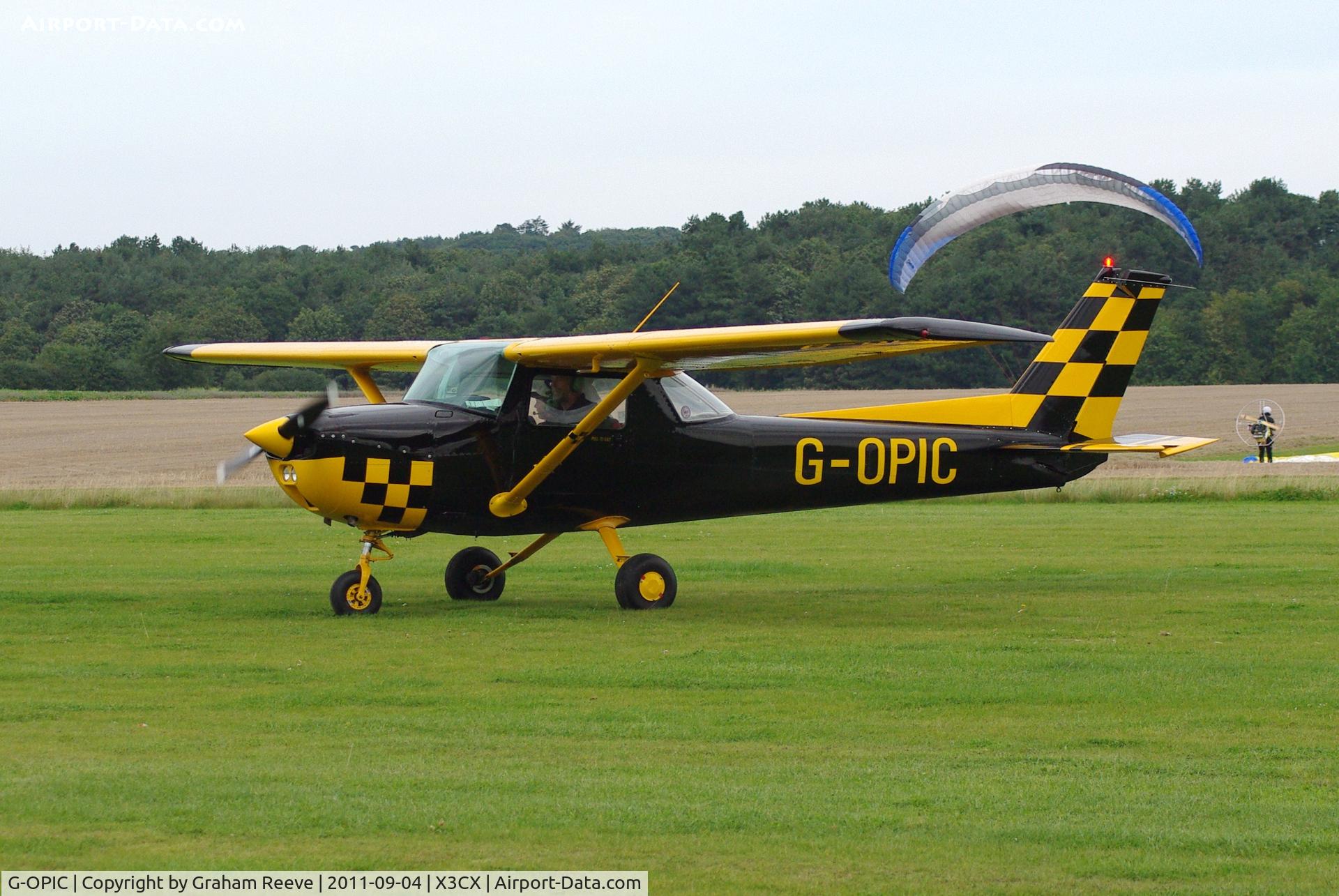 G-OPIC, 1974 Reims FRA150L Aerobat C/N 0234, At Norhtrepps.