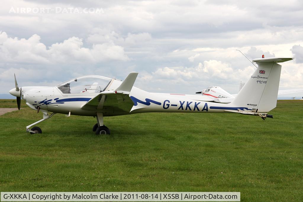 G-XKKA, 2000 Diamond HK-36TTC Super Dimona C/N 36677, Diamond HK-36 TTC Super Dimona at Sutton Bank, N Yorks, August 2011.