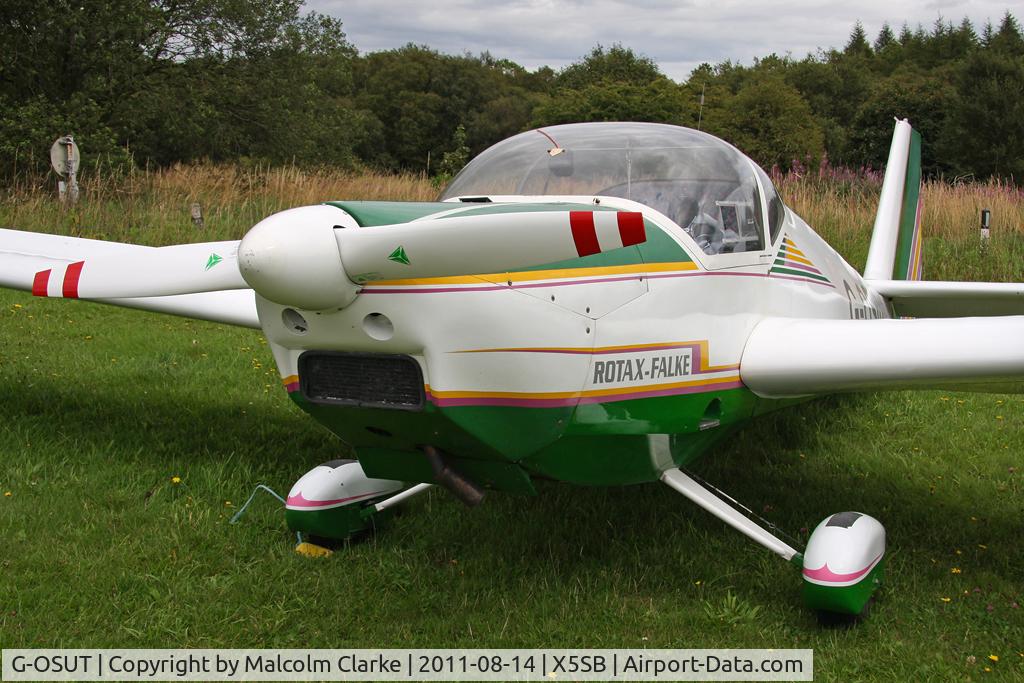 G-OSUT, 1995 Scheibe SF-25C Falke C/N 44588, Scheibe SF-25C at Sutton Bank, N Yorks, August, 2011.