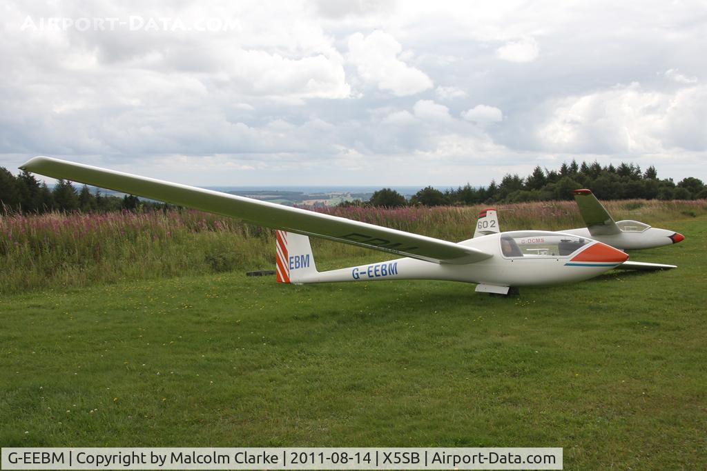 G-EEBM, Grob G-102 Astir CS77 C/N 1843, Grob G102 Astir CS77 at Sutton Bank, N Yorks, August, 2011.